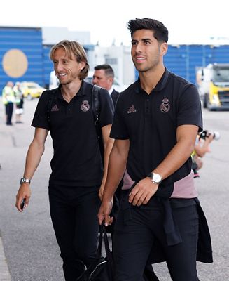 llegada del real madrid a helsinki