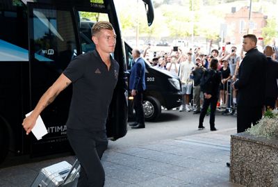 llegada del real madrid a helsinki