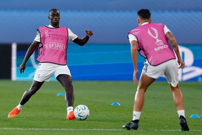 entrenamiento del real madrid