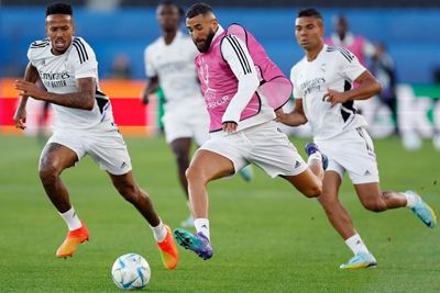 entrenamiento del real madrid