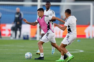 entrenamiento del real madrid