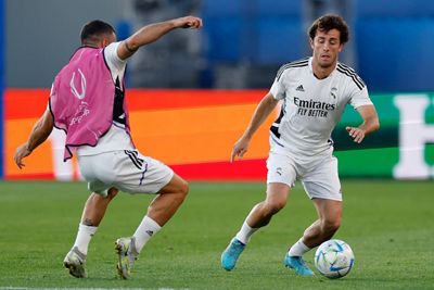 entrenamiento del real madrid