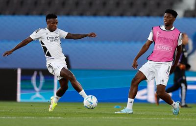 entrenamiento del real madrid