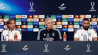 Ancelotti: 'We'll have to battle and fight if we're to beat Eintracht