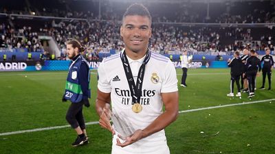 Casemiro, MVP de la Supercoupe d'Europe