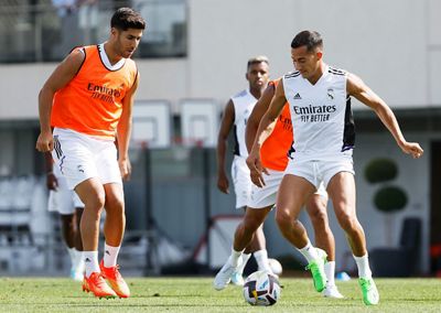 entrenamiento del real madrid