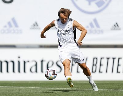 entrenamiento del real madrid