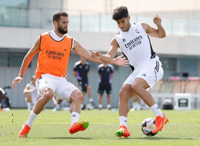 entrenamiento del real madrid
