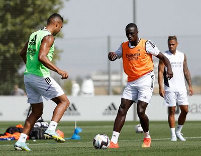 entrenamiento del real madrid