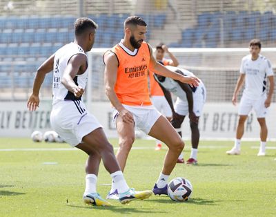 entrenamiento del real madrid