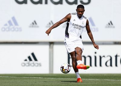 entrenamiento del real madrid