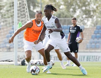 entrenamiento del real madrid
