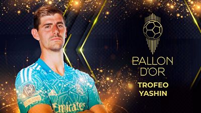 Courtois, candidato al Trofeo Yashin al mejor portero de 2022