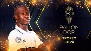 Camavinga, nomeado ao Troféu Kopa