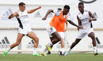 entrenamiento del real madrid