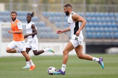 entrenamiento del real madrid