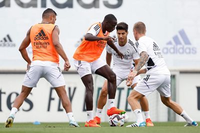 entrenamiento del real madrid