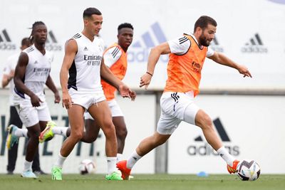 entrenamiento del real madrid