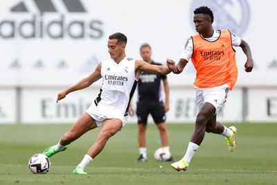 entrenamiento del real madrid