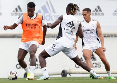 entrenamiento del real madrid