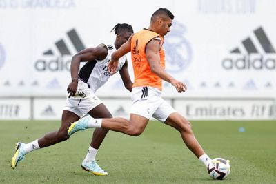 entrenamiento del real madrid