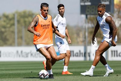entrenamiento del real madrid