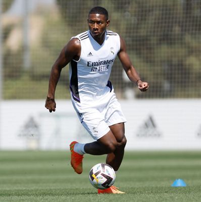 entrenamiento del real madrid