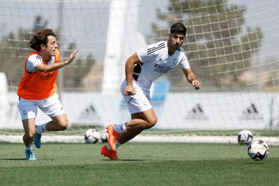 entrenamiento del real madrid