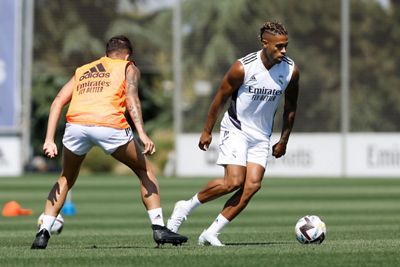 entrenamiento del real madrid