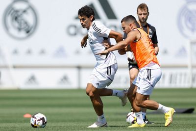 entrenamiento del real madrid