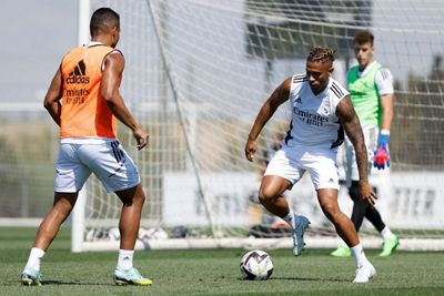 entrenamiento del real madrid