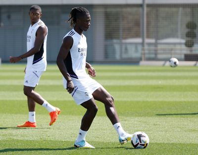 entrenamiento del real madrid
