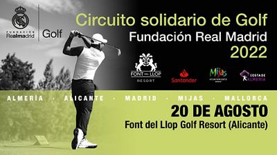 El Circuito Solidario de Golf Fundación Real Madrid llega a Alicante