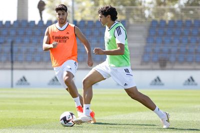 entrenamiento del real madrid