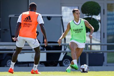 entrenamiento del real madrid