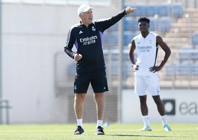 entrenamiento del real madrid
