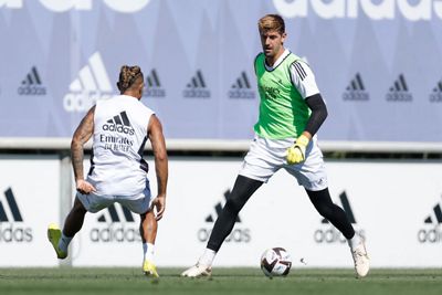entrenamiento del real madrid