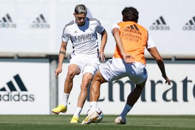 entrenamiento del real madrid