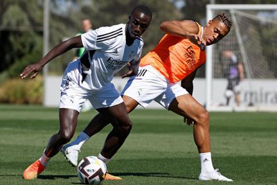 entrenamiento del real madrid