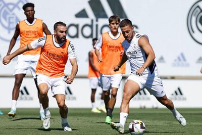 entrenamiento del real madrid