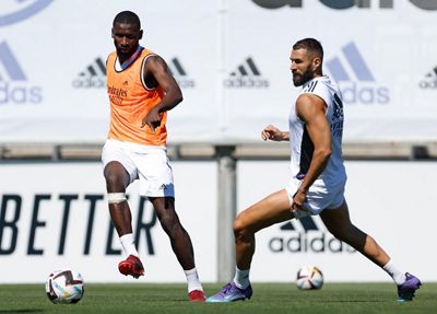 entrenamiento del real madrid
