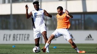 High-intensity workout in first session of week