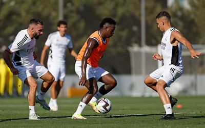 entrenamiento del real madrid