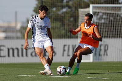entrenamiento del real madrid