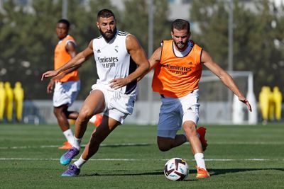 entrenamiento del real madrid