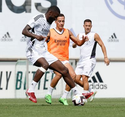 entrenamiento del real madrid