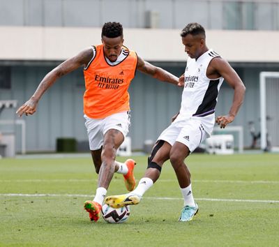 entrenamiento del real madrid