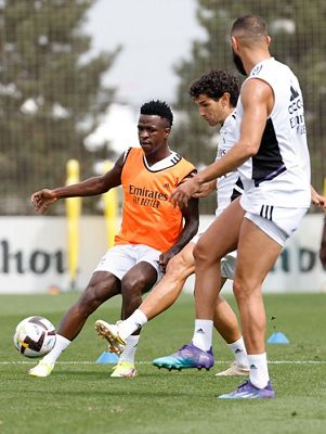 entrenamiento del real madrid