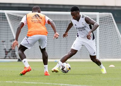 entrenamiento del real madrid