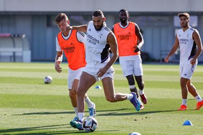 entrenamiento del real madrid